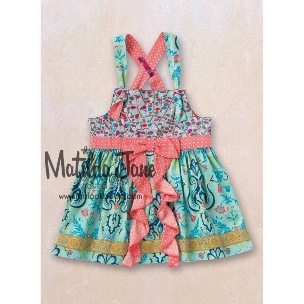 Girls Matilda Jane Friends Forever Vanessa Knot Top size 4 VGUC